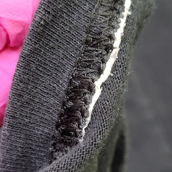 Pittsburgh-Steelers Shirt Large 23x26 Spellout Black Yellow - Picture 9 of 12